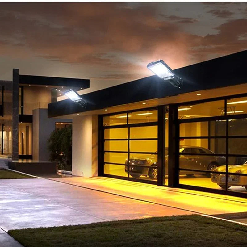 SET 4 LUCI LED DA ESTERNO CON SENSORE