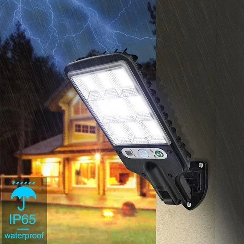 SET 4 LUCI LED DA ESTERNO CON SENSORE